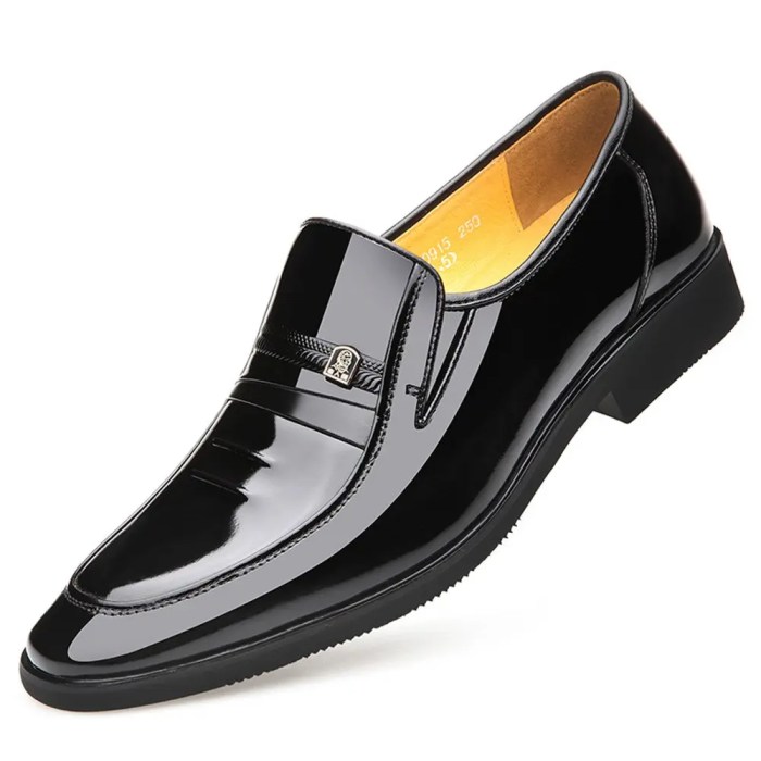 Mens patent leather dress shoes uk