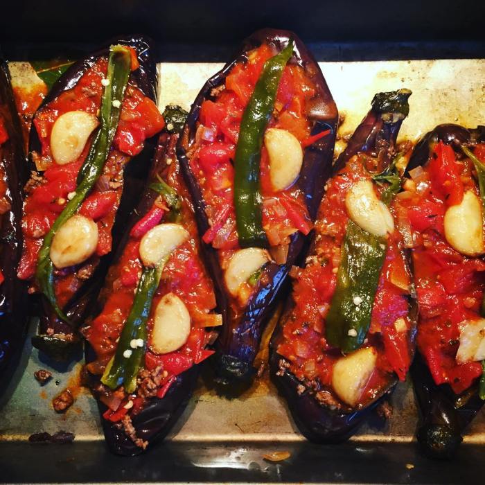 Eggplant turkish stuffed dish main grann jessica side jewish