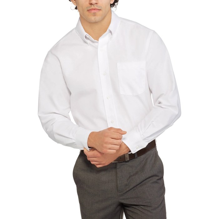 Oxford dress shirts for men