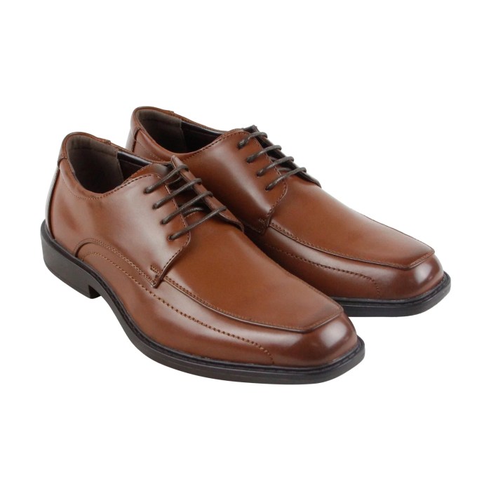 Mens brown casual dress shoes