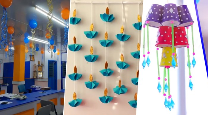 How to decorate office on diwali