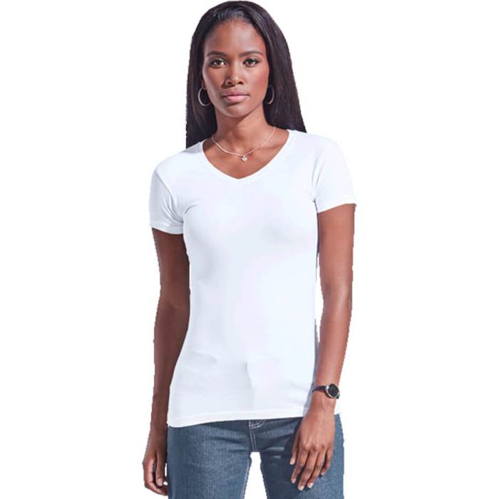 V-neck dress shirt women's