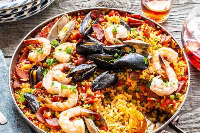 How to cook seafood paella spanish style