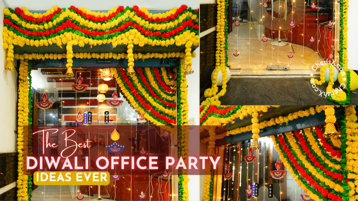 How to decorate office on diwali