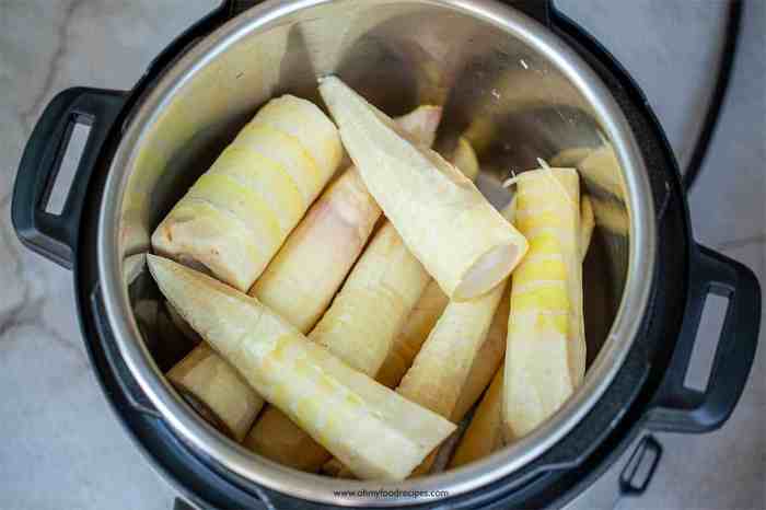 How to cook bamboo shoots indian style