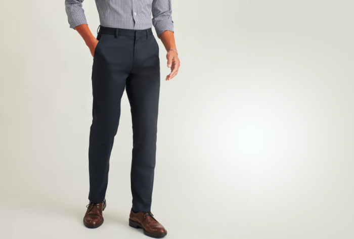 Dress pants with polo shirt men