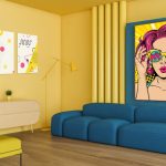 Desain interior pop art